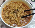 不倒翁韩国进口 辣白菜泡菜拉面120g*5袋 韩式拉面方便速食泡面 袋煮面 实拍图