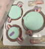 babycare儿童餐具辅食碗注水保温碗不锈钢叉勺宝宝吃饭喝水周岁礼盒粉饭盒 实拍图