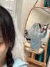 饰界花头纱领证结婚道具求婚布置生日礼物新娘头饰发饰拍照表白道具 蝴蝶结珍珠头纱 实拍图