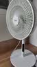美的（Midea）【幸运草安睡1S】一级能效直流变频声控电风扇家用遥控卧室静音落地扇台式桌面抗菌大风力转页扇 实拍图