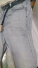 Levi's李维斯冰酷系列26年春夏新款牛仔裤男直筒凉感防晒夏薄款505裤子 浅蓝色 32 (32) 实拍图