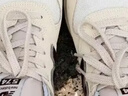 NEW BALANCE NB574官方休闲鞋女鞋复古舒适夏季透气网面礼物轻便百搭运动鞋 米白色 WL574RCF 36.5 (脚长23cm)尺码详询客服 实拍图