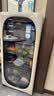 海尔（Haier）169麦浪元气冰吧家用保鲜柜客厅大容量小冰箱冰柜双温风冷无霜一级能效LC-169WLH9EY1【价保618】 实拍图
