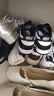 NIKE耐克女鞋DUNK大童运动鞋黑白熊猫时尚百搭休闲鞋CW1590-100 39 实拍图