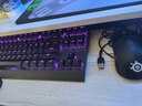 雷蛇（Razer）黑寡妇蜘蛛V3竞技版 机械键盘 87键 电脑游戏电竞 RGB背光 绿轴  实拍图