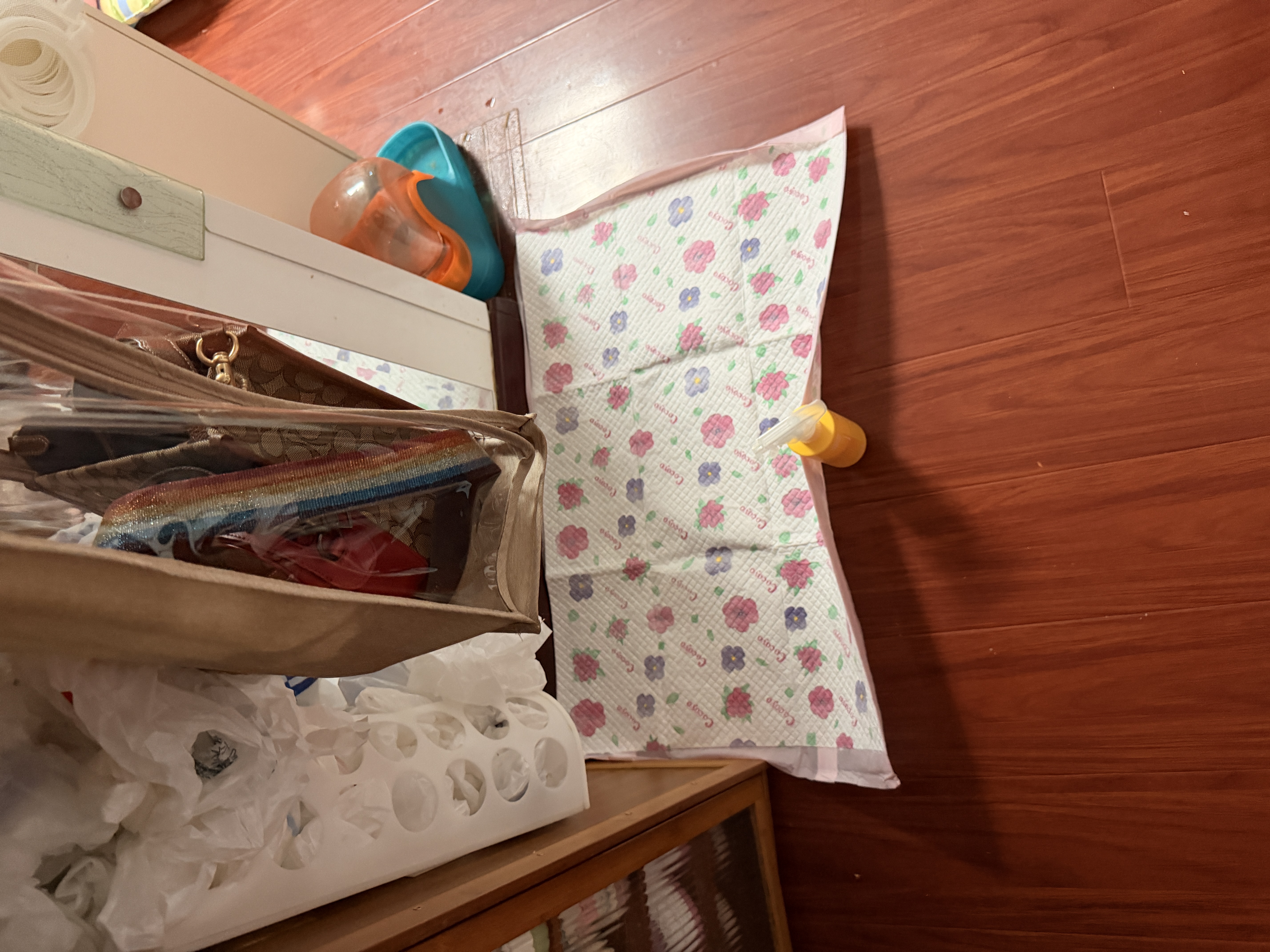 COCOYO【整箱6包装】春日樱花印花宠物尿垫消臭尿垫大型犬L码60cm*90cm 实拍图