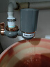 美的（Midea）净水器水龙头过滤器家用自来水滤水器直饮前置过滤器厨房卫生间通用除水垢除余氯双出水可清洗滤芯 一机五芯【四年免换芯】 实拍图
