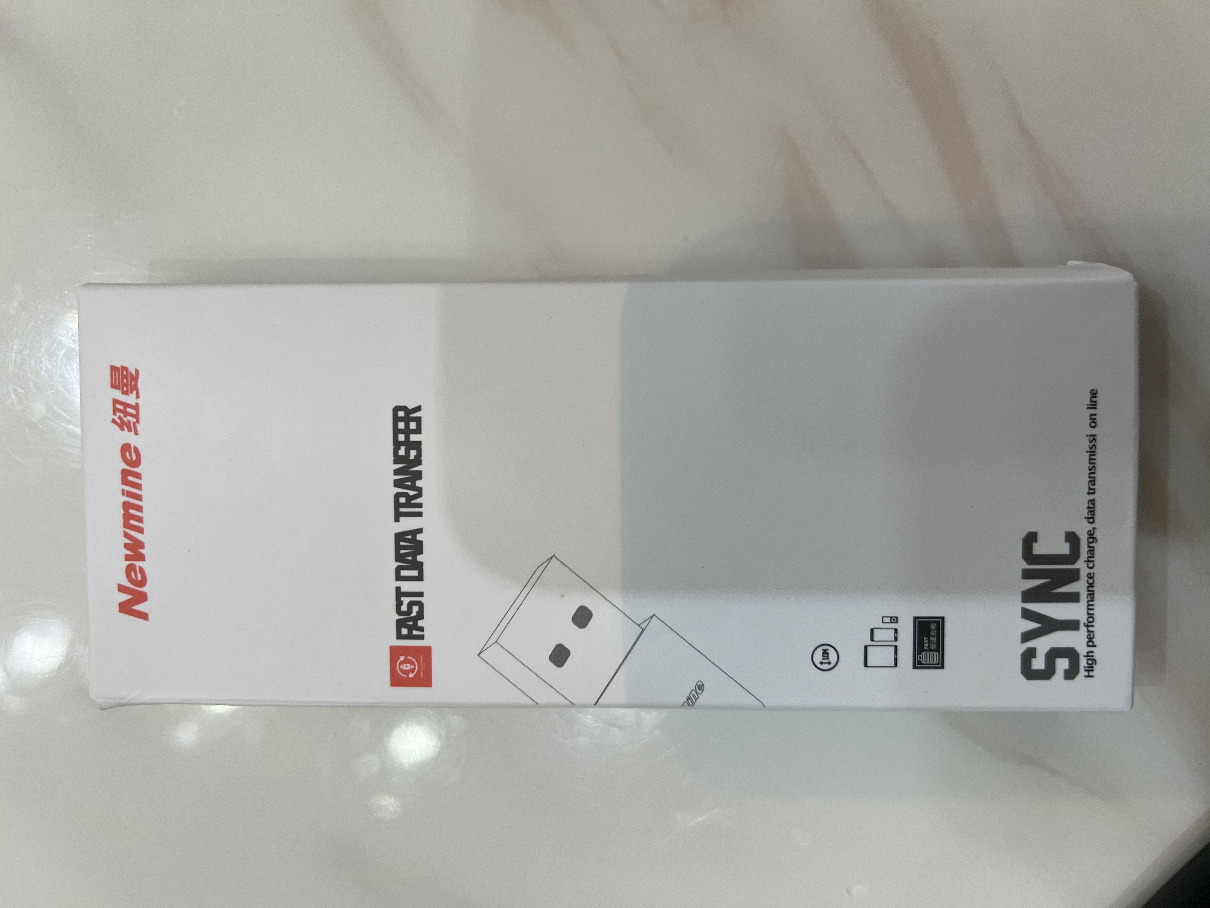 纽曼（Newmine）苹果/Type-c/安卓USB-C一拖三数据线2米三合一充电线 适用iPhone17/16/14小米华为手机平板 金色 实拍图