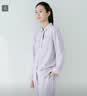 MUJI[自营限定款]女士无侧缝 双层纱织睡衣 纯棉家居服 薰衣草色 M 实拍图