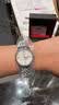 天梭（TISSOT）【咨询有礼】力洛克系列1853经典机械女表手表瑞士腕表 送女友 25.3mm镶钻银盘钢带T41.1.183.16 实拍图