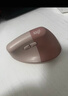 罗技（Logitech）Lift人体工学鼠标 垂直鼠标 小手鼠标 无线蓝牙鼠标 3台设备秒切换 带Logi Bolt接收器 粉色 实拍图