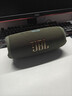 JBL CHARGE5 冲击波五代 便携蓝牙音箱+低音炮 户外防水音响 增强版赛道扬声器 生日礼物 军绿色 实拍图