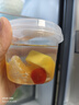 奥美优布丁奶冻杯一次性冰淇淋双皮奶杯带盖打包碗包装盒圆形220ml*25只 实拍图