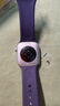 Apple/苹果 Watch S11 智能手表GPS+蜂窝款42毫米银色铝金属表壳雾紫色运动型表带S/M MF9G4CH/B 实拍图