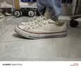 匡威（Converse）All Star夏季经典帆布男女低帮休闲运动小白鞋101000 101000/白色 41 实拍图