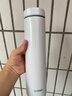 虎牌（TIGER）保冷杯保温杯超轻直筒不锈钢水杯MMZ-A602-WW白色600ML杯子礼品 实拍图