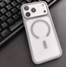 玄皇适用iphone17promax手机壳苹果17pro新款透明磁吸镜头全包保护套硅胶磨砂软边框Ai相机按键男女款 【灰色】镜头全包丨相机按键保护丨超强防摔 iPhone17pro【赠无黑边康宁膜】 实拍图