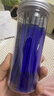 爱好（AIHAO）【开学必备】按动可擦笔芯0.5mm热可擦中性笔替芯蓝黑子弹头热敏擦笔芯晶蓝色30支 DZ2400 实拍图