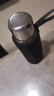 杯套保温杯保护套斜跨通用水杯套防摔隔热防烫玻璃杯袋子提绳简约 黑色大号（7.5cm*18.5cm） 无规格 实拍图