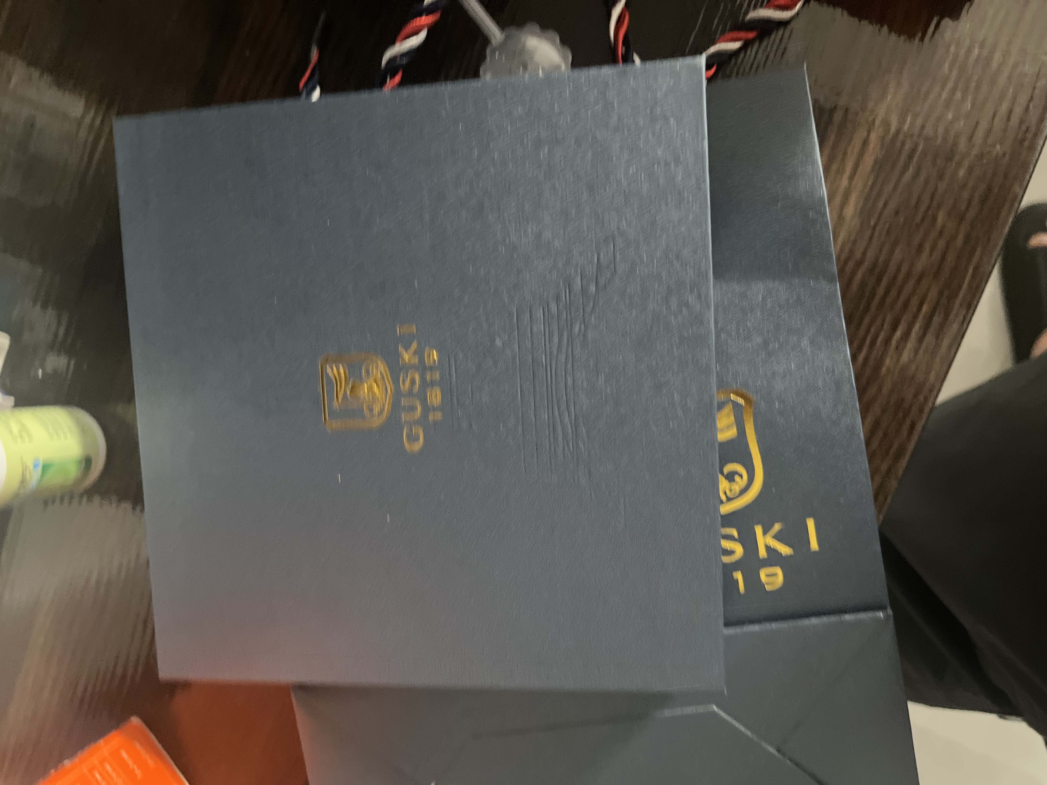 古士旗男士皮带男真皮自动扣腰带商务裤带礼盒生日礼物送男友老公 实拍图