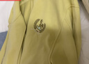 香影（xiangying）黄色卫衣外套女短款2026秋新款宽松正肩连帽拉链小个子开衫 黄色 M 实拍图
