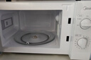 美的（Midea）【价保618】快捷微波炉 家用小型 360°转盘加热 旋钮操控 易洁内胆（M1-L213B二代） 实拍图