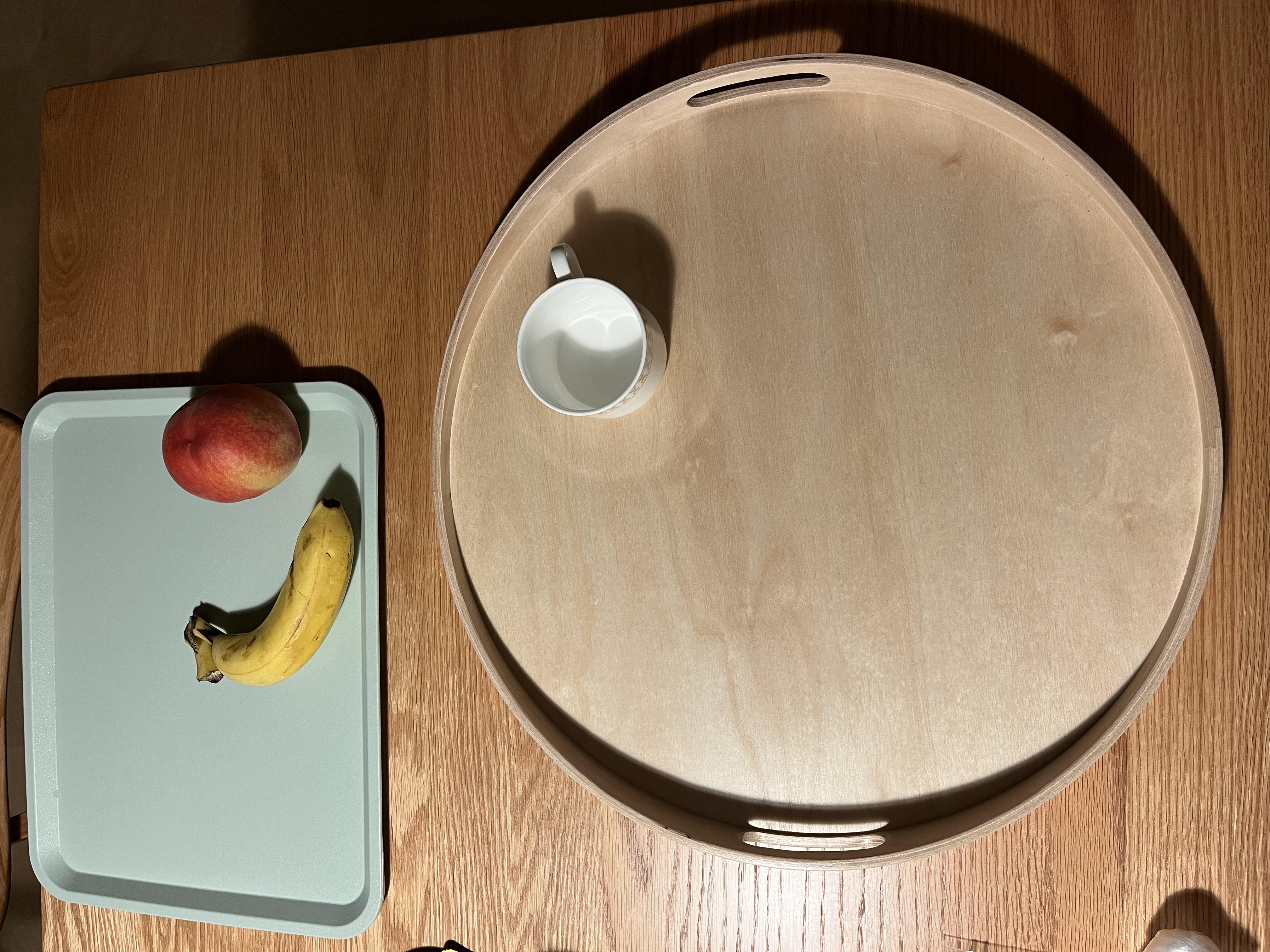 宜家（IKEA）TILLGANG提尔宫恩托盘灰色欧式现代简约北欧风餐厅用 苍绿色托盘37x29cm 实拍图