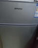 冰熊（bingxiong）小冰箱双门迷你小型家用 冷藏冷冻宿舍寝室出租房用办公室电冰箱节能省电 一级能效 49升银色【一级能效I全国联保】 实拍图