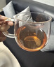 富光花茶杯透明茶杯内胆茶水分离杯办公室玻璃杯子水杯350ml 实拍图