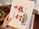 悠乐美情侣相册本成长纪念册567寸家庭影集插页式大容量宝宝相片成长记录照片收纳册定制七夕情人节 陪你热爱这个世界（6寸200张塑封可装） 实拍图