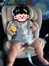 Heekin引领者儿童安全座椅汽车车载用0-12岁新生婴儿宝宝175°可坐可躺 香槟金MAX(智能版加配+全罩式遮阳棚) 实拍图