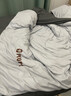 南极人（Nanjiren） 床上四件套+被子被芯+枕芯磨毛床单被套单双人宿舍被罩家用套件  梦-时尚灰 床单款 1.8米床四件套【被套1.8*2.2米】 实拍图