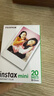 INSTAX富士instax立拍立得 mini相纸 白边双包20张(适用miniSE/11/12/40/90/LiPlay/EVO/Link3) 实拍图