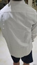 罗蒙儿童衬衫男童长袖白衬衫小学生校园服饰女童白衬衣童装 白色 160 实拍图