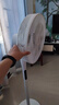 美的（Midea）【闪拆系列】一键闪电拆装直流变频家用语音电风扇一级能效静音落地扇大风力卧室立式电扇SDJ30BC 实拍图