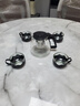 【京东物流】茶壶套装整套茶具大容量玻璃茶杯带滤网耐高温泡茶具 1000ML一壶+四杯套装【无茶盘】 实拍图
