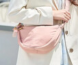 森马（Semir）单肩斜挎包马卡龙色饺子包日系胸包腰包女105225153009 实拍图