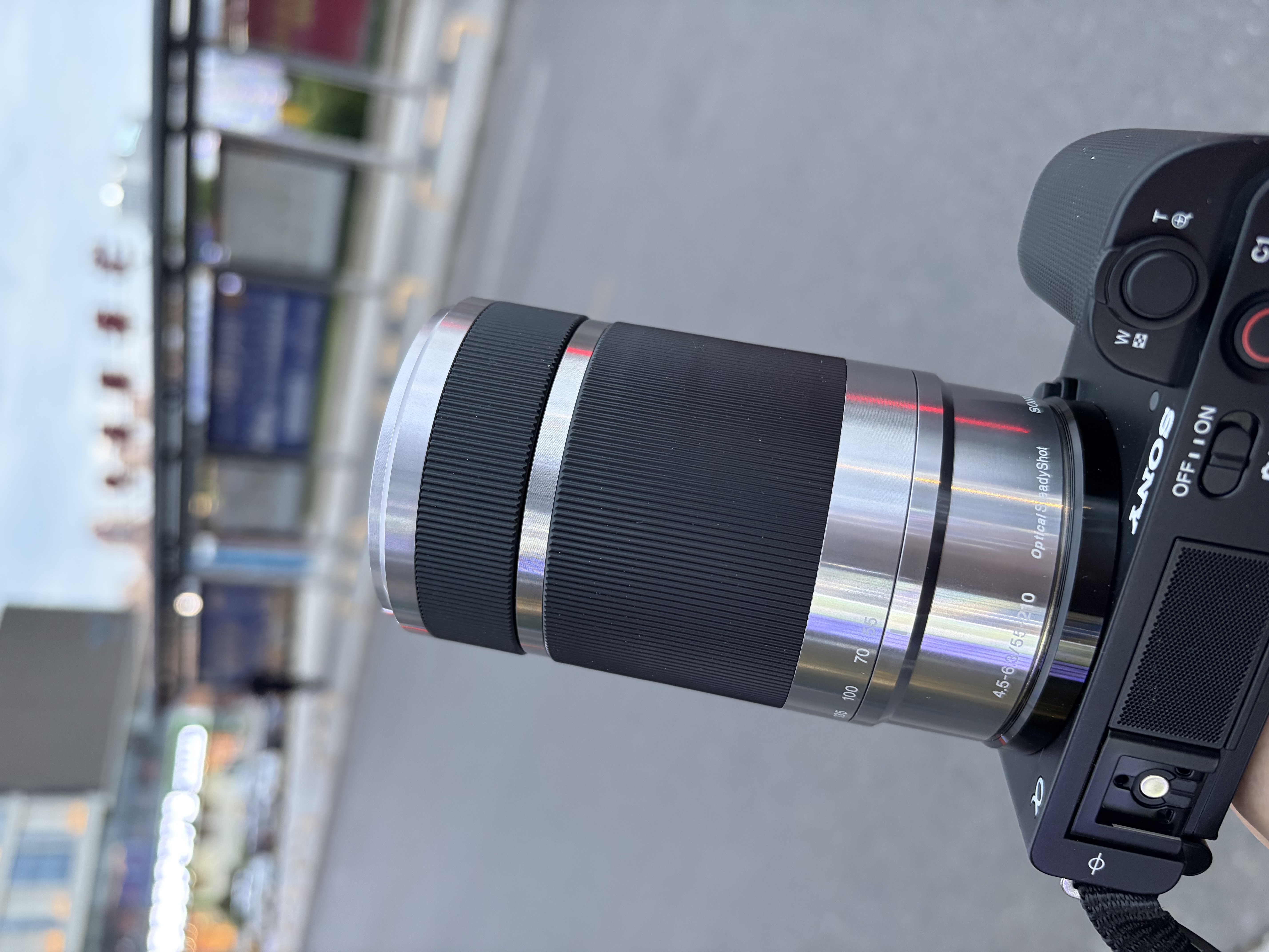 索尼（SONY）E 55-210mm APS-C画幅远摄大变焦微单相机镜头 银色E卡口 实拍图