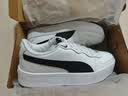 彪马（PUMA）小白鞋|增高厚底休闲板鞋女款秋季运动鞋SKYE 374764 白-黑色-02 35.5 实拍图
