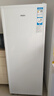 海尔（Haier）【山茶花系列】BD-211GHW9立式冷柜+BCD-485WGHFD1BWLU1超薄冰箱 实拍图