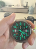 华为【父亲节送礼优选】HUAWEI WATCH 5 46mm高端款航天级钛合金表壳木星棕素皮复合表带 实拍图