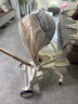 思漫特遛娃神器婴儿推车可坐可躺轻便折叠双向高景观0-6岁用宝宝溜娃车 米妮粉(铝合金车架+3D舒适透气) 实拍图