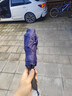 天堂伞 全自动晴雨伞三折 10骨加固一键开收易甩干简约商务自动伞 黛蓝 实拍图