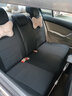 新老款标致408座套全包标致508L/508/3008/307/301坐垫汽车真皮座椅套四季通用座垫 全车座套360全包围专车定制【绅士黑豪华款】 08-2022年款东风标志专用夏季冬季21/20款 实拍图