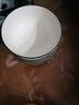 陶瓷碗家用喜庆乔迁新居碗碟餐具套装黑线欧式米饭碗 金钟黑线4碗 实拍图