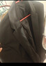 卡度顿西服套装男三件套职业商务小西装正装外套男修身新郎伴结婚礼服 黑色双扣【西服+西裤+衬衫】 2XL 【126-140斤】+8件礼品 实拍图