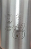 美厨（MAXCOOK）316L不锈钢水杯带盖 儿童宝宝喝牛奶杯子双层马克杯200ml MCB2478 实拍图
