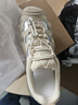骆驼（CAMEL）丑萌登山鞋女时尚撞色户外休闲鞋 L24M076602 米/银/黄 39 实拍图