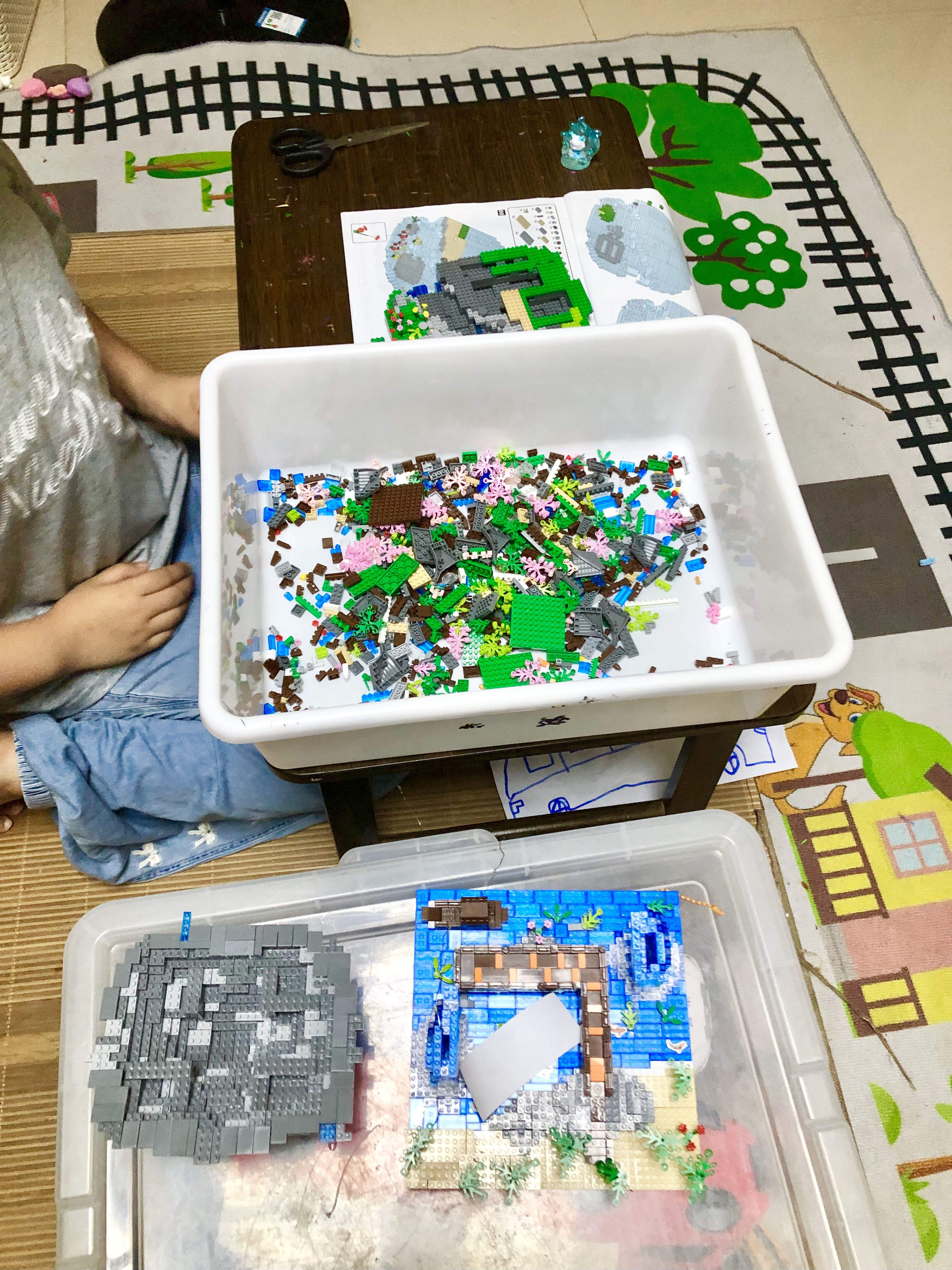 淼焱【+2公仔】桃花潭建筑兼容乐高积木拼装摆件7-14岁儿童生日礼物 实拍图