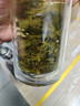富光拾喜双层玻璃杯便携带盖男士商务水杯隔热泡茶杯过滤杯子520ml金色 实拍图